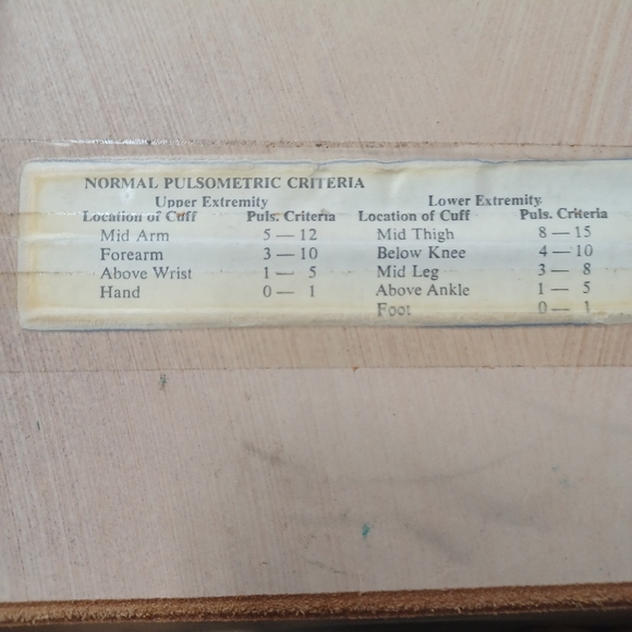 ANTIQUE OSCILLOTONOMETER - Picture 3 of 4
